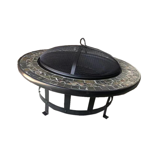 Outdoor fire pit table