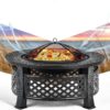 32 inch round fire pit