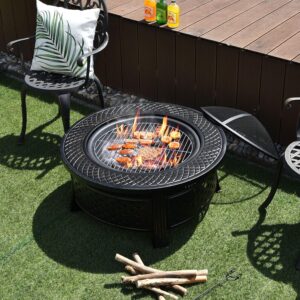 3-in-1 Feuerstelltisch