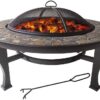 Wood-burning fire pit