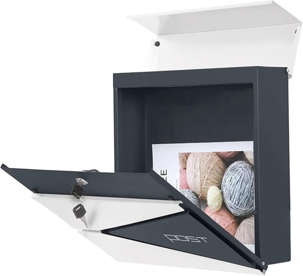 Wall mounts mail box